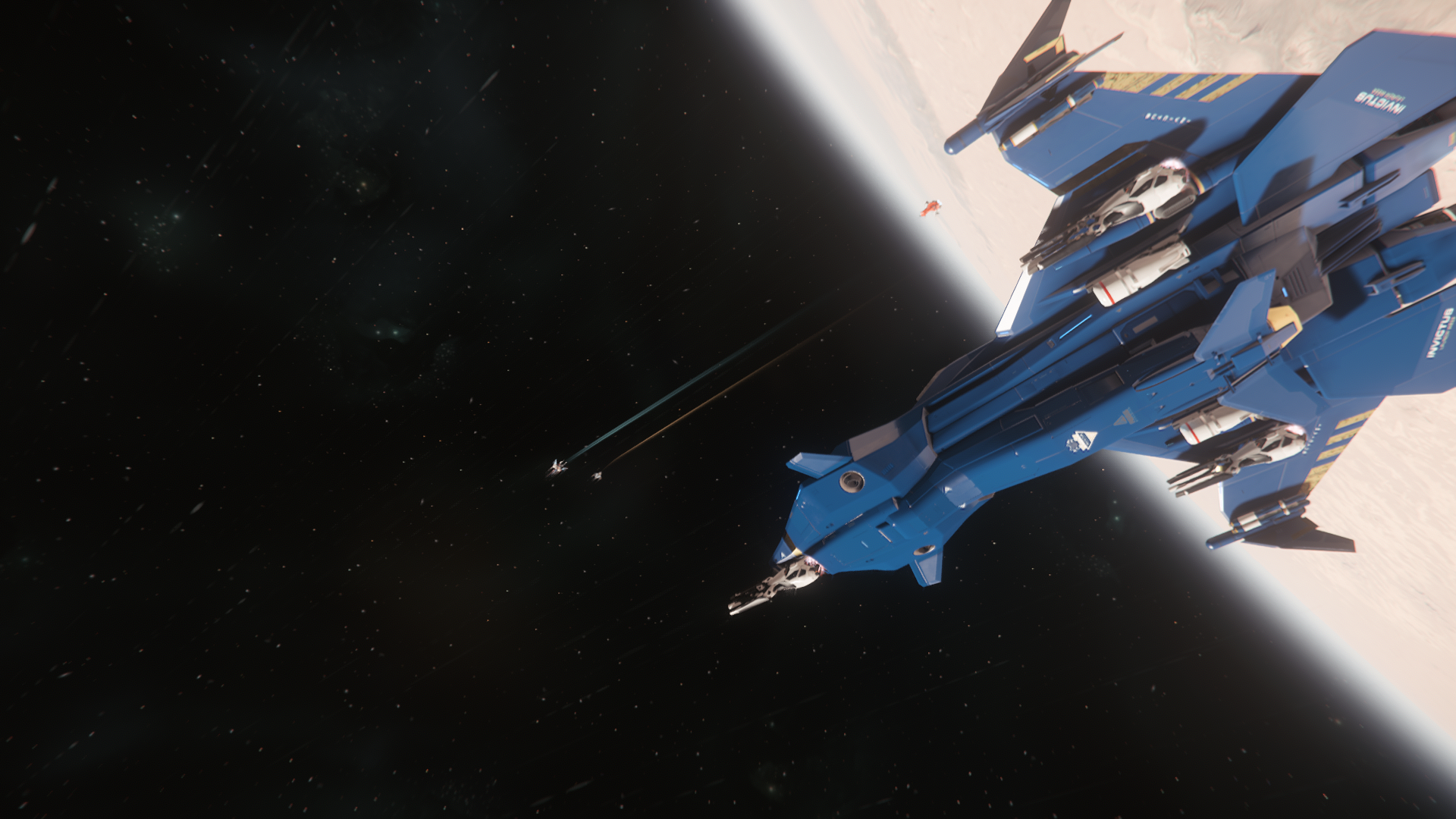 Strike platform in space