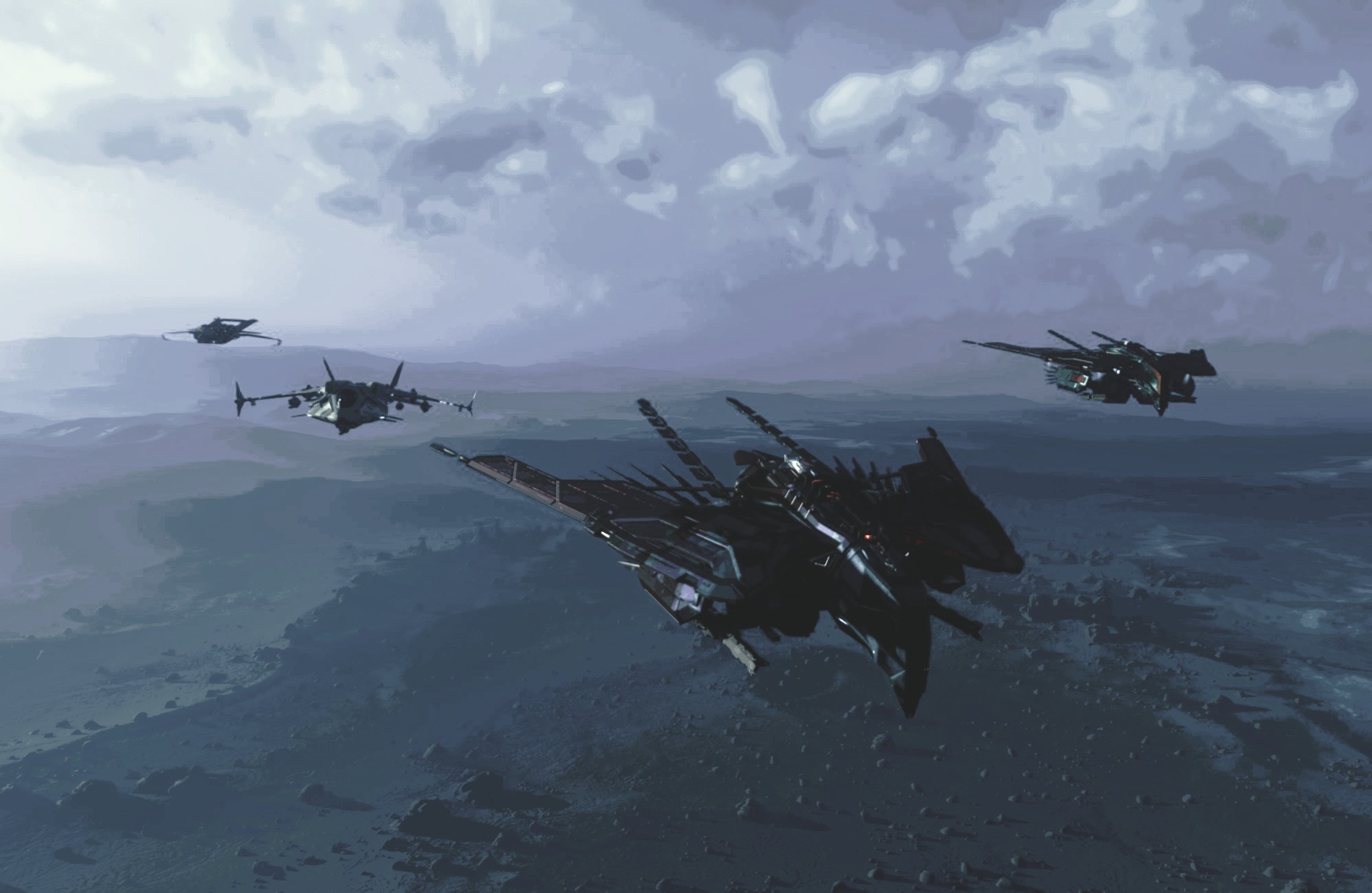 Wolfhounds staging bay